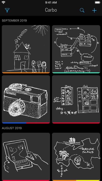 Carbo › Digital Notebook screenshot-5