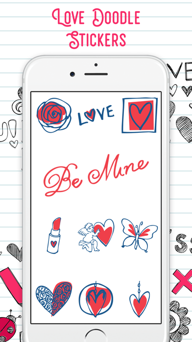Love Doodle Text Stickers screenshot 3