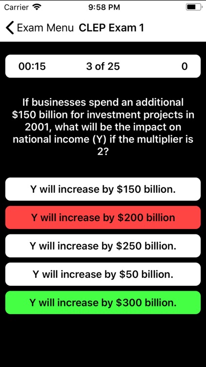 CLEP Macroeconomics Prep screenshot-6