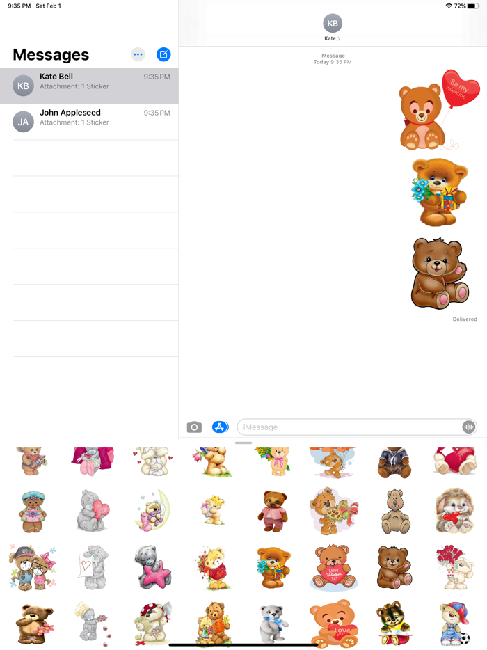Teddy Bear Sticker