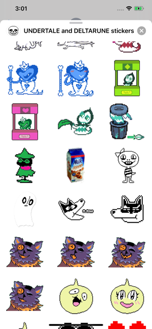 UNDERTALE DELTARUNE stickers(圖6)-速報App