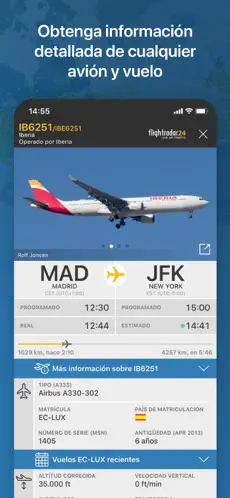 Screenshot 3 Flightradar24 | Flight Tracker iphone