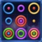 Puzzle Ring Galaxy Game is a very easy-to-play game, you just need to arrange the colors so that they are on the same row, column or diagonal to collect them