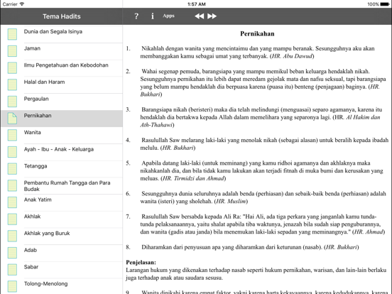 Paket Hadits for iPadのおすすめ画像4