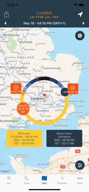 Sky Tracker : Sun & Moon(圖3)-速報App