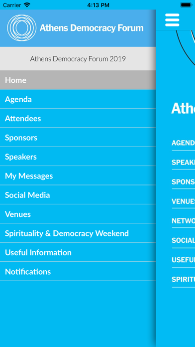 How to cancel & delete Athens Democracy Forum from iphone & ipad 3