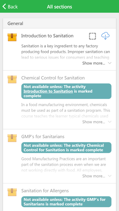 Food Safety LMS screenshot 3