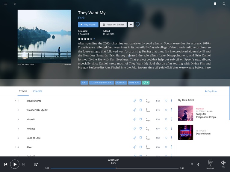 【图】Roon Essentials Remote(截图3) 【图】Roon Essentials Remote(截图3)