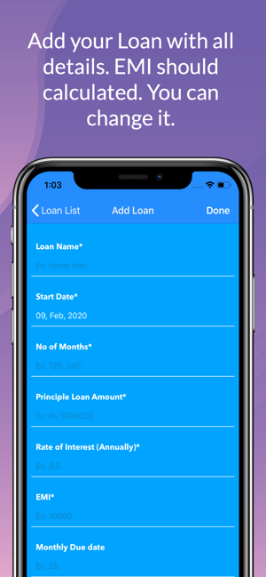 Lend & Loan Tracker - Reminder