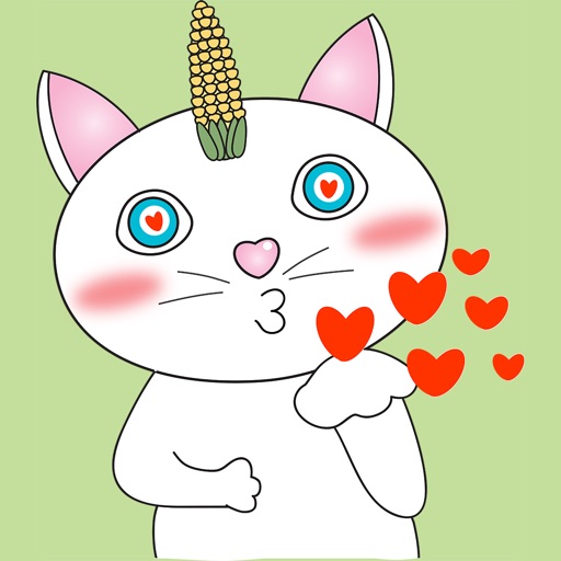 Corny cat icon