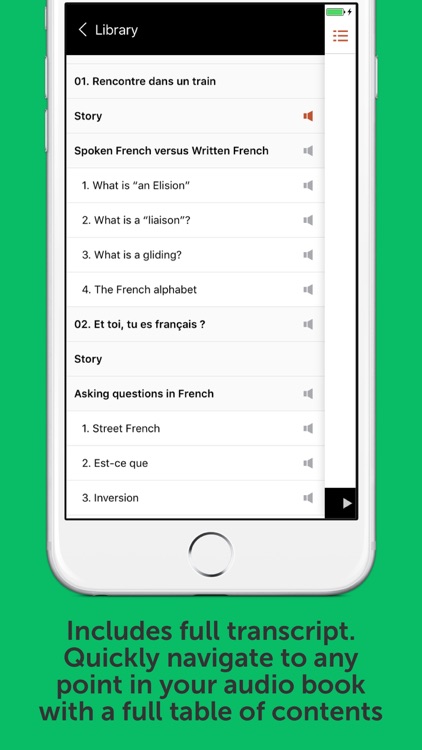 French Today Audiobook Player screenshot-4