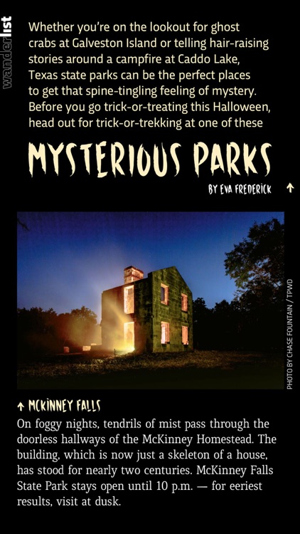 TX Parks & Wildlife magazine