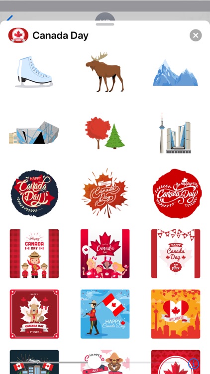 Happy Canada Day Stickers screenshot-3