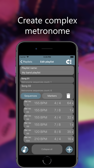 Camtronome - Pro Metronome screenshot 3