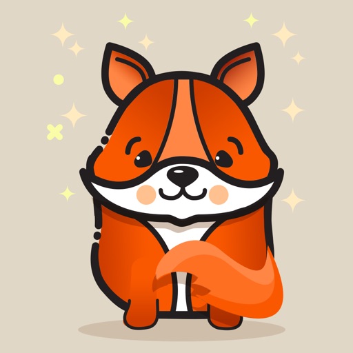 Little Fox Emojis Icon