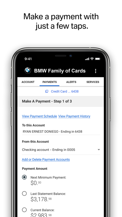 BMW Card screenshot 4