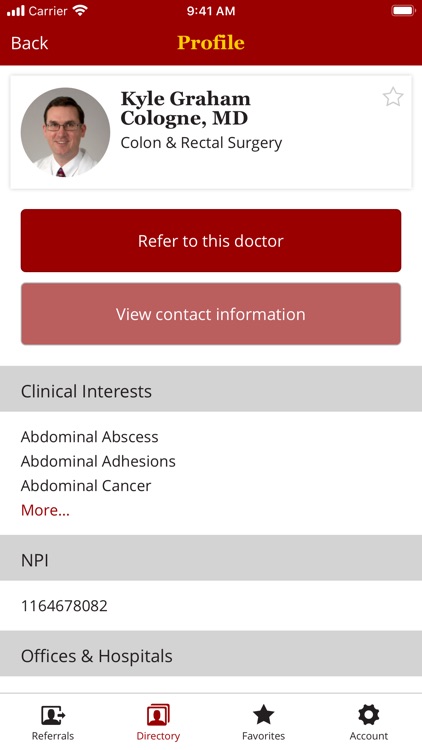 Keck Medicine Referrals screenshot-3