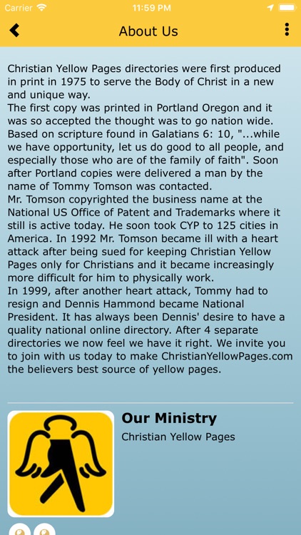 Christian Yellow Pages