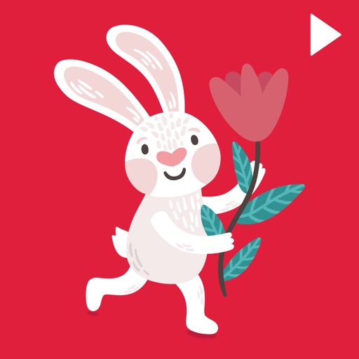 Animated Rabbit Bunny Icon