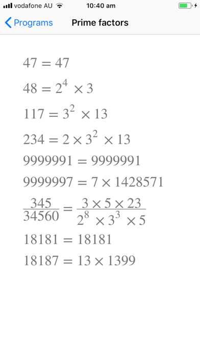 RCalc screenshot 3