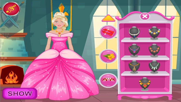 Dress Up Game Sleeping Beauty screenshot-4