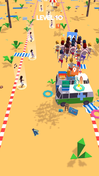 Beach Run 3D! screenshot 2