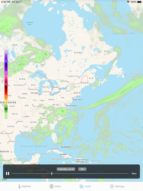iPad Image of Weather ·