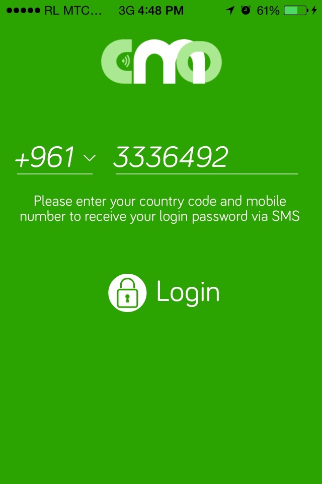 CMO Mobile Payment screenshot 2