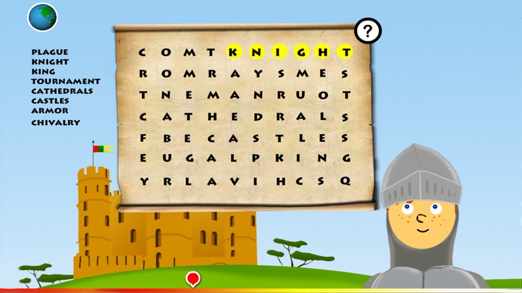 Word Search - History for Kids