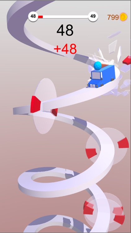 Twisty Break 3D - Car Run Down screenshot-3