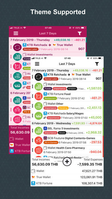 Money Easy - Expense Tracker app screenshot 9 by Pitsanu Potajan - appdatabase.net
