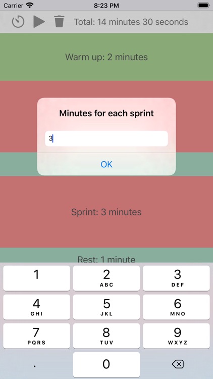 Exercise Interval Timer Lite screenshot-3