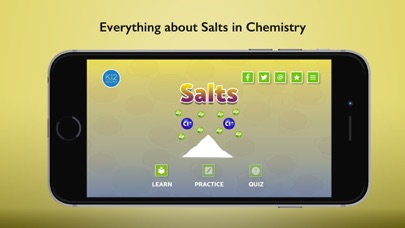 How to cancel & delete Salts in Chemistry from iphone & ipad 3