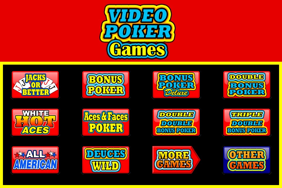 Video Poker Games screenshot 4