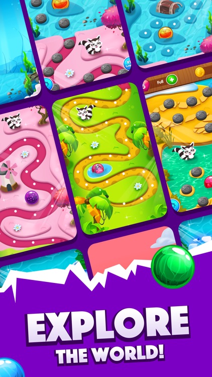 Candy World Bubble Shooter