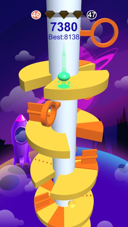 Hop Ball-Bounce On Stack Tower