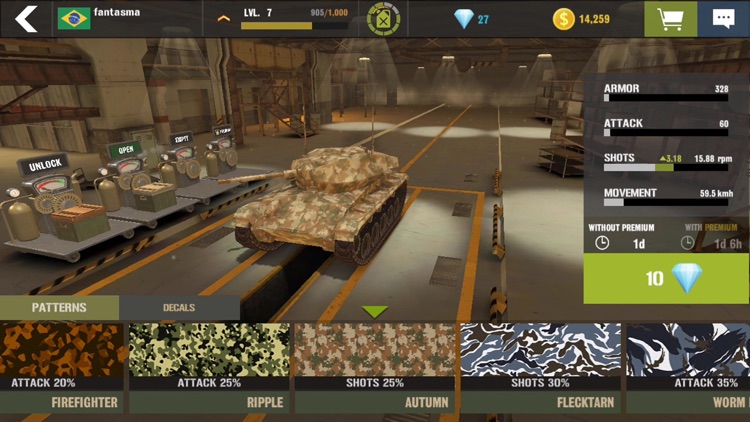 War Machines: 3D Tank Game screenshot-6