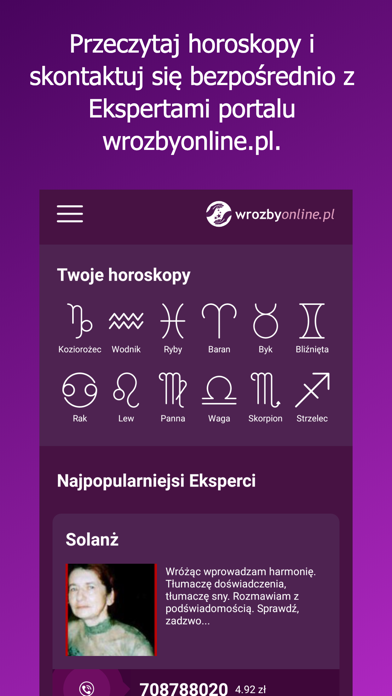 Horoskop dzienny Wróżby Online screenshot 2