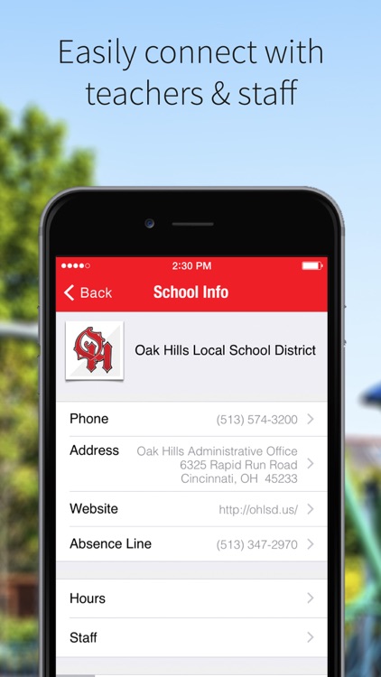 Oak Hills Local School Dist