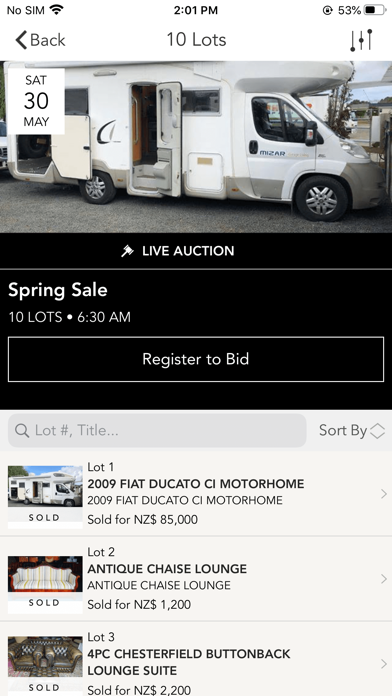 Northland Auctions screenshot 2