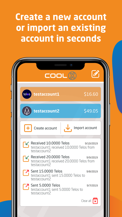 How to cancel & delete CoolX Wallet from iphone & ipad 1