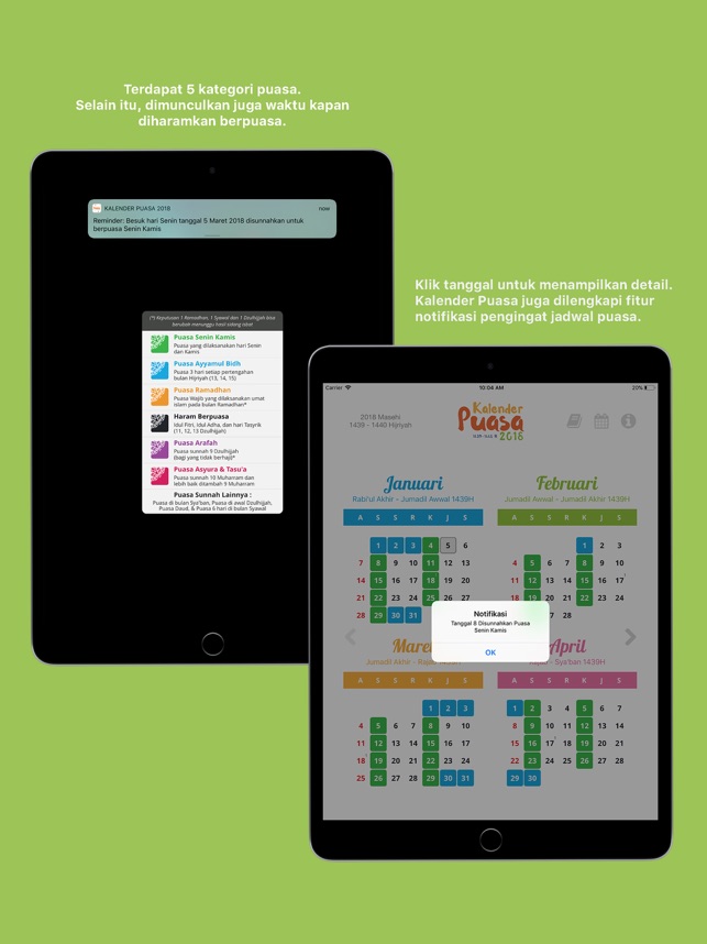 Kalender Puasa 2020 Di App Store