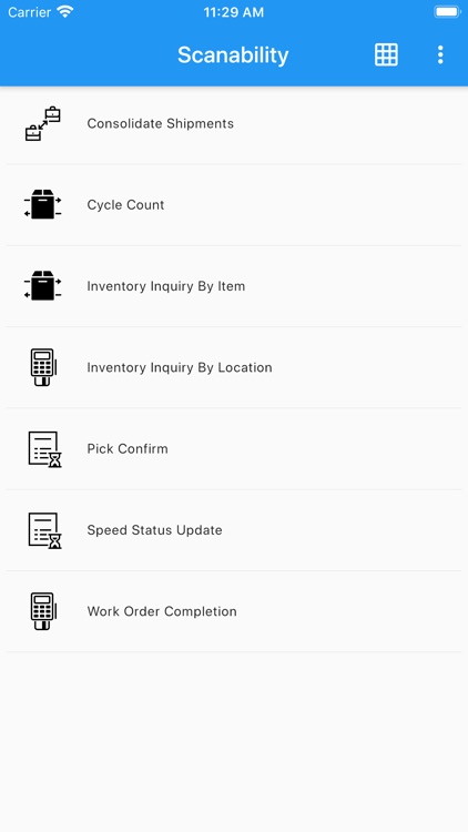 ERP Suites Scanability