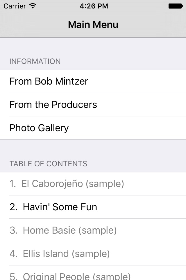 Mintzer Big Band Essentials screenshot 2