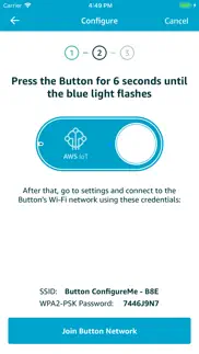 aws iot button wi-fi iphone screenshot 3