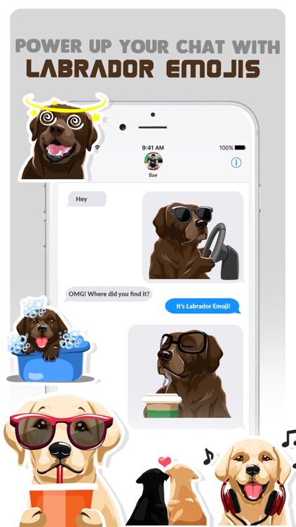 Labrador Retriever Dog Emojis