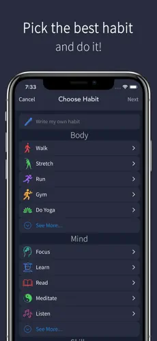 Captura 2 Habit Tracker ◈ iphone