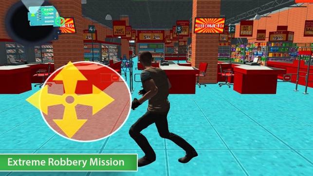 Robbery Crime Supermarket City