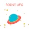 'Point UFO' is a game that requires the player to accurately charge the UFO weapon by clicking the number button and then launch a laser to break the upcoming meteorite or UFO