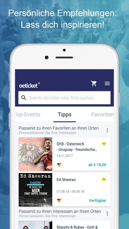 oeticket.com screenshot-1